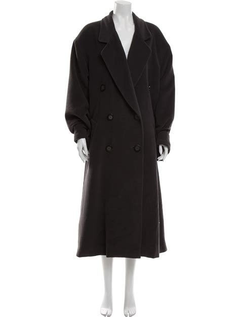 dior coat white|christian Dior long wool overcoat.